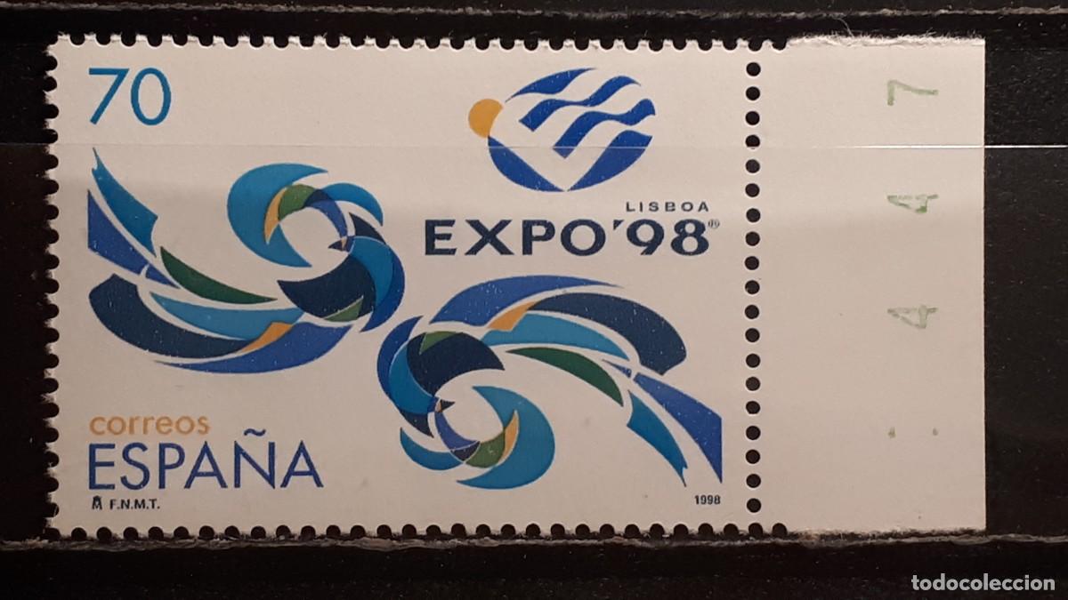 Sellos: ESPA&Ntilde;A ** A&Ntilde;O 1998. Edifil 3554