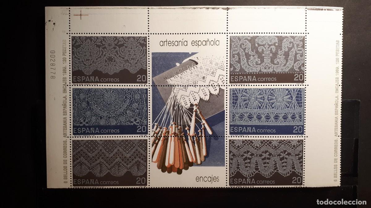 Sellos: ESPA&Ntilde;A. A&Ntilde;O 1989. **. EDIFIL 3016/21