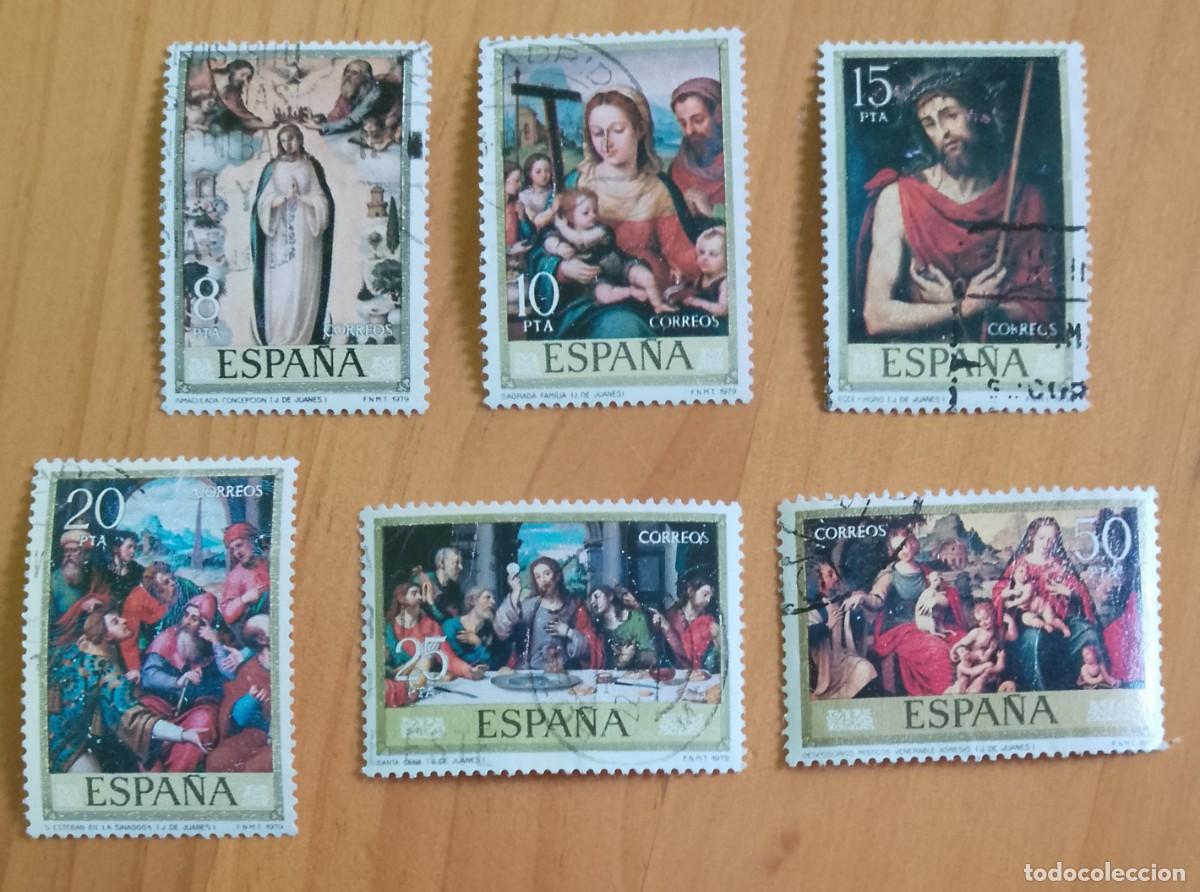 Sellos: ESPA&Ntilde;A - A&Ntilde;O 1979 - EDIFIL 2537 A 2542 - JUAN DE JUANES