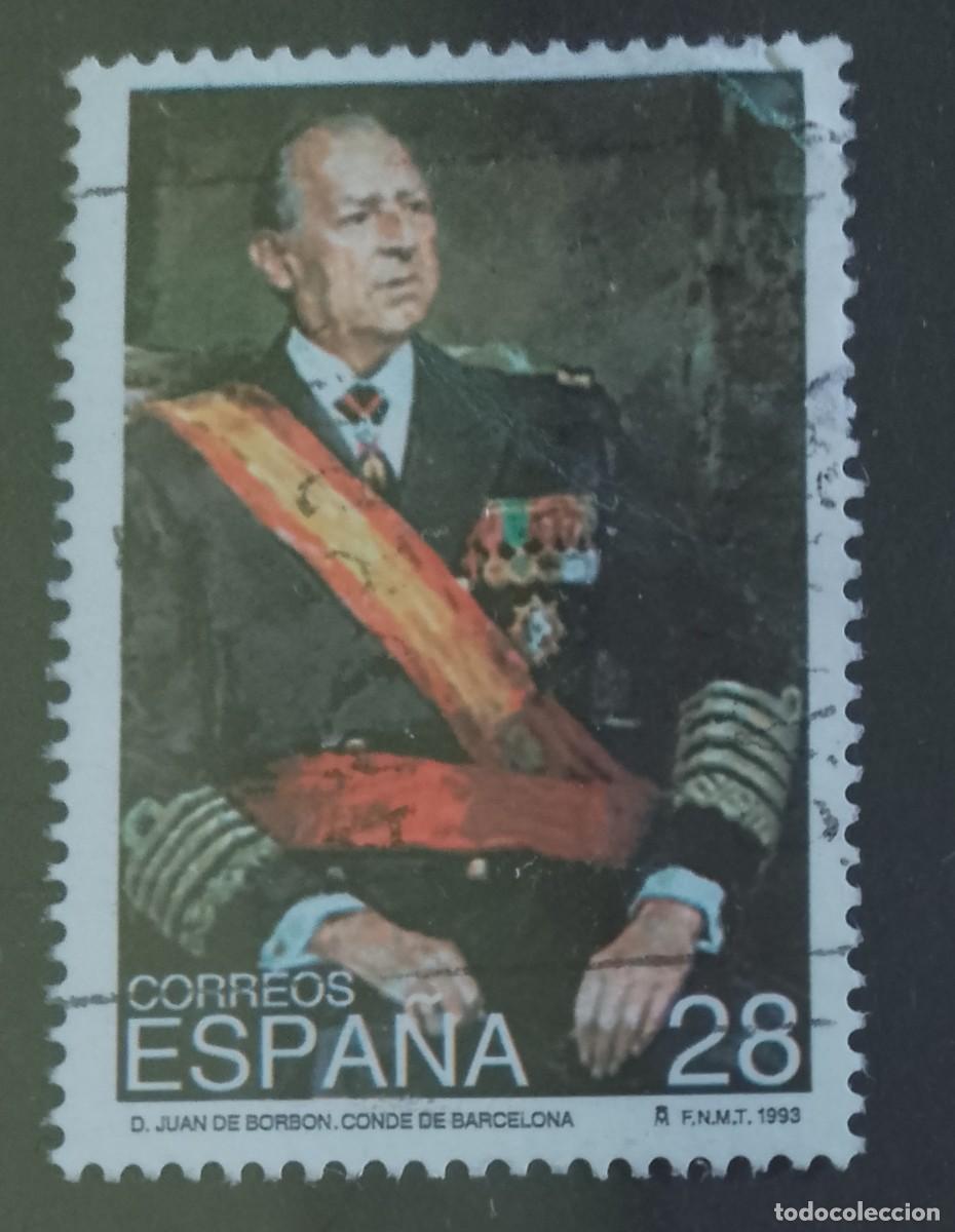 Sellos: ESPA&Ntilde;A - A&Ntilde;O 1993 - EDIFIL 3264 - JUAN DE BORB&Oacute;N