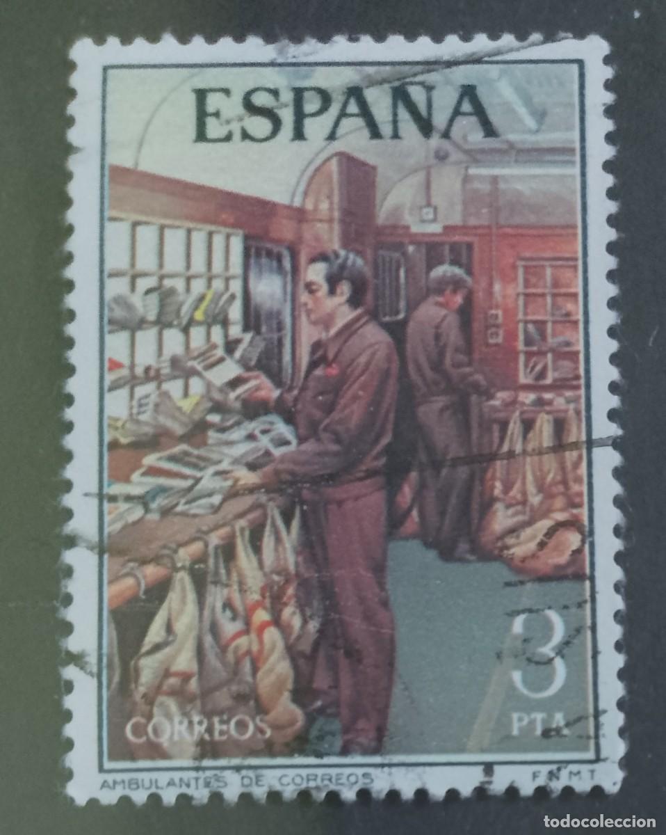 Sellos: ESPA&Ntilde;A - A&Ntilde;O 1976 - EDIFIL 2330 - AMBULANTES DE CORREOS