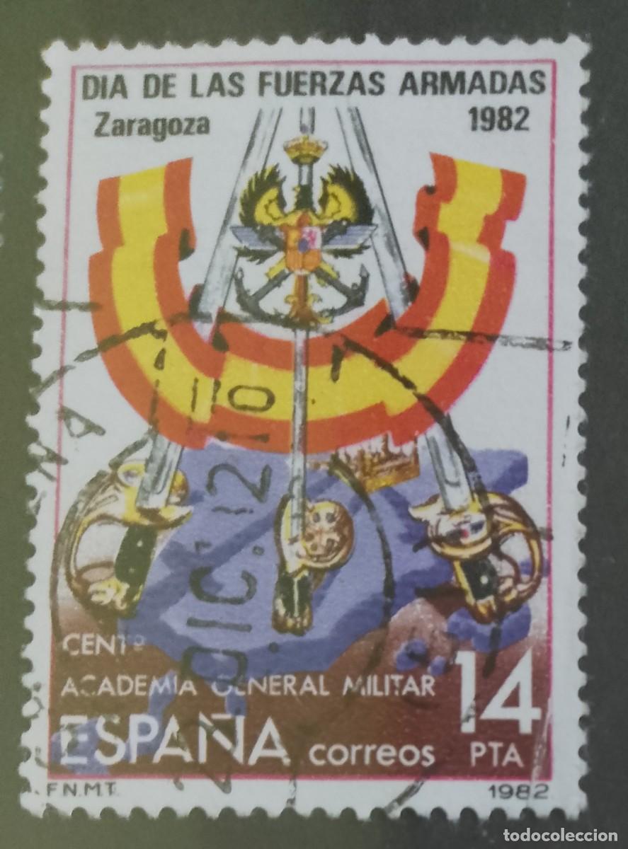 Sellos: ESPA&Ntilde;A - A&Ntilde;O 1982 - EDIFIL 2659 - D&Iacute;A DE LAS FUERZAS ARMADAS