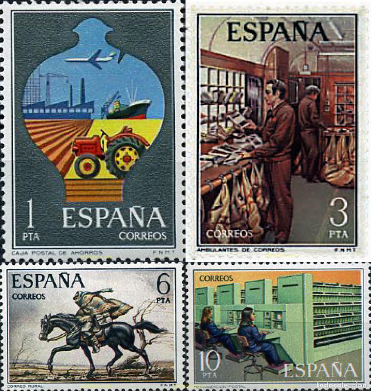 Sellos: 84971 MNH ESPA&Ntilde;A 1976 SERVICIO POSTAL