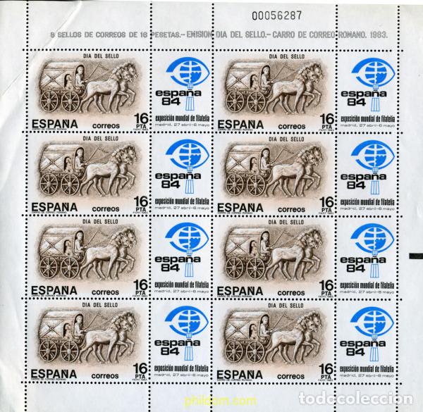 Sellos: 12529 MNH ESPA&Ntilde;A 1983 DIA DEL SELLO