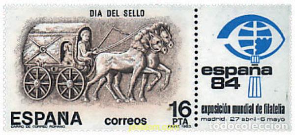 Sellos: 85648 MNH ESPA&Ntilde;A 1983 DIA DEL SELLO