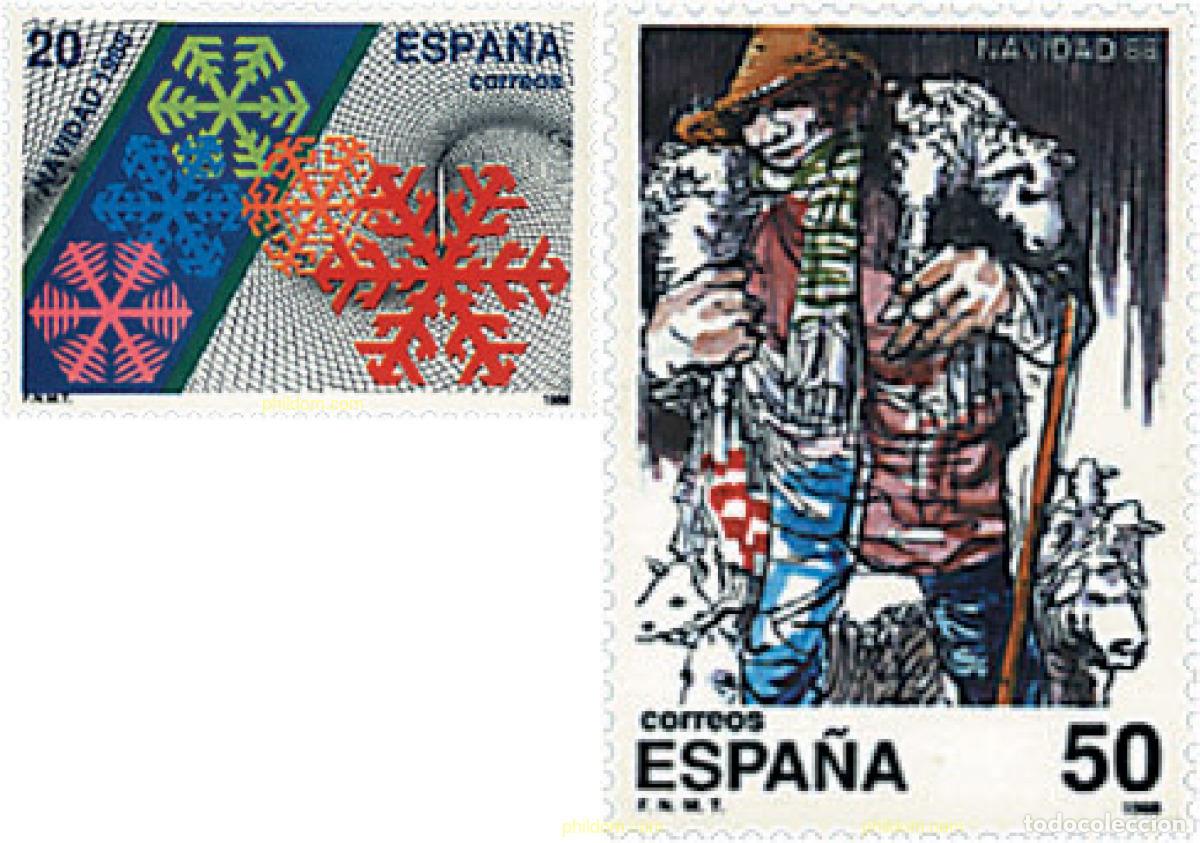 Sellos: 85800 MNH ESPA&Ntilde;A 1988 NAVIDAD