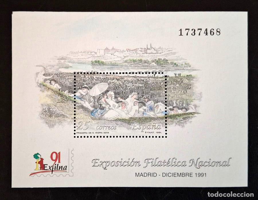 Sellos: Hoja bloque, 1991, la Exposici&oacute;n Filat&eacute;lica Nacional (EXFILNA '91)