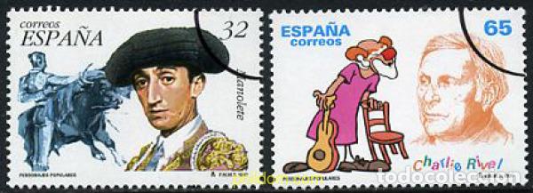 Stamps: 7211 MNH ESPA&Ntilde;A 1997 PERSONAJES POPULARES