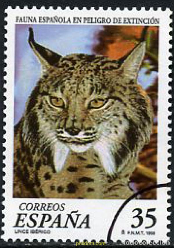 Sellos: 7174 MNH ESPA&Ntilde;A 1998 FAUNA ESPA&Ntilde;OLA EN PELIGRO DE EXTINCION