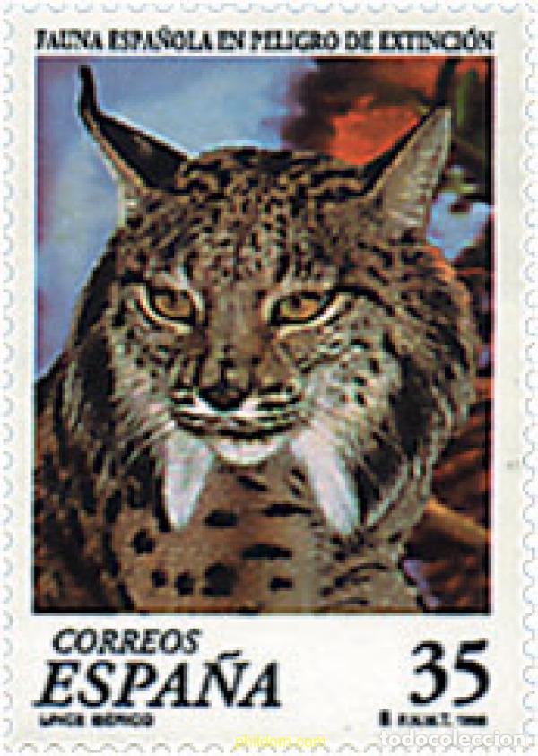 Sellos: 83182 MNH ESPA&Ntilde;A 1998 FAUNA ESPA&Ntilde;OLA EN PELIGRO DE EXTINCION