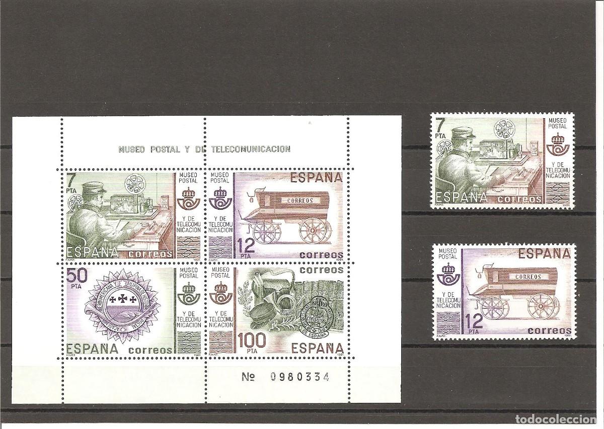 Stamps: ESPA&Ntilde;A. MUSEO POSTAL.