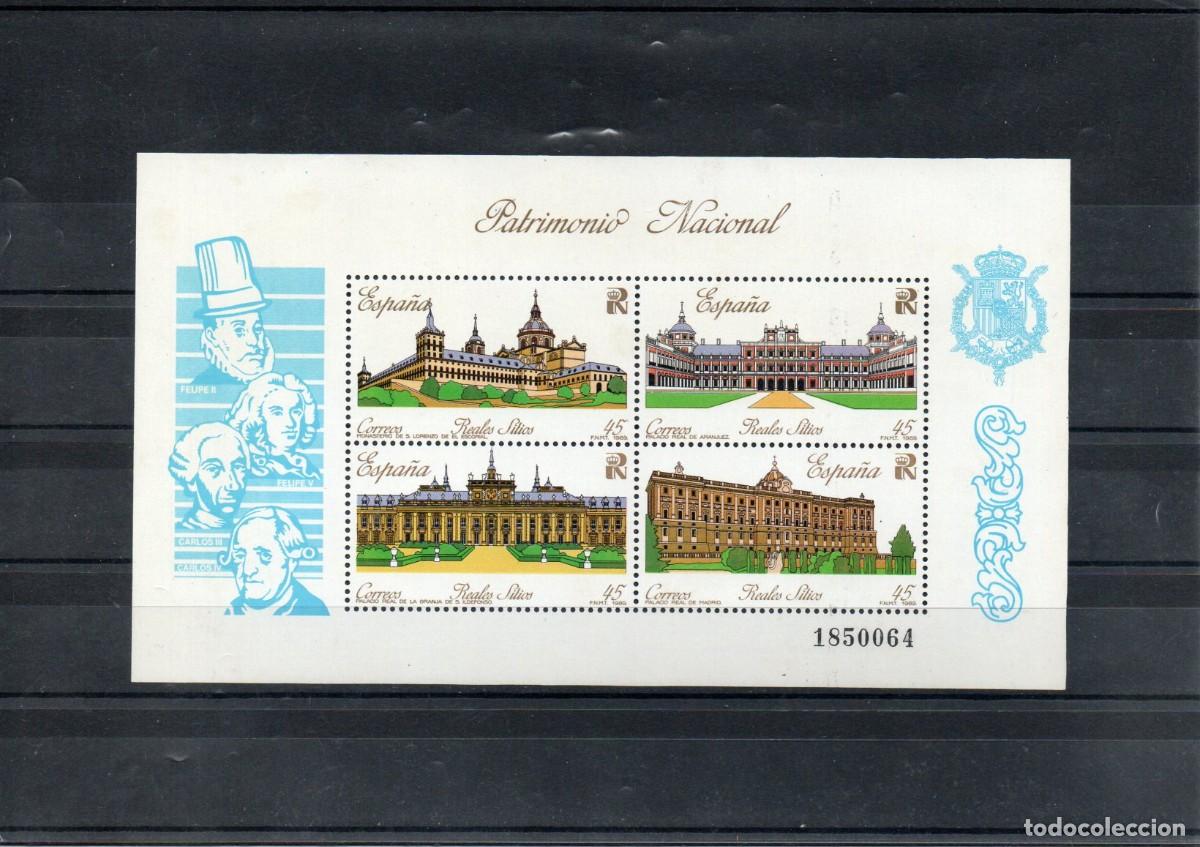 Stamps: ESPA&Ntilde;A. PATRIMONIO ARTISTICO NACIONAL.