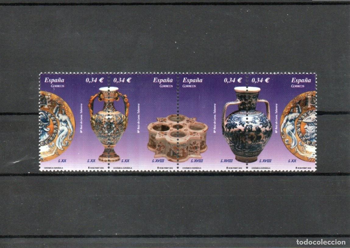 Timbres: ESPA&Ntilde;A. CERAMICA ESPA&Ntilde;OLA. CERAMICA DE TALAVERA.