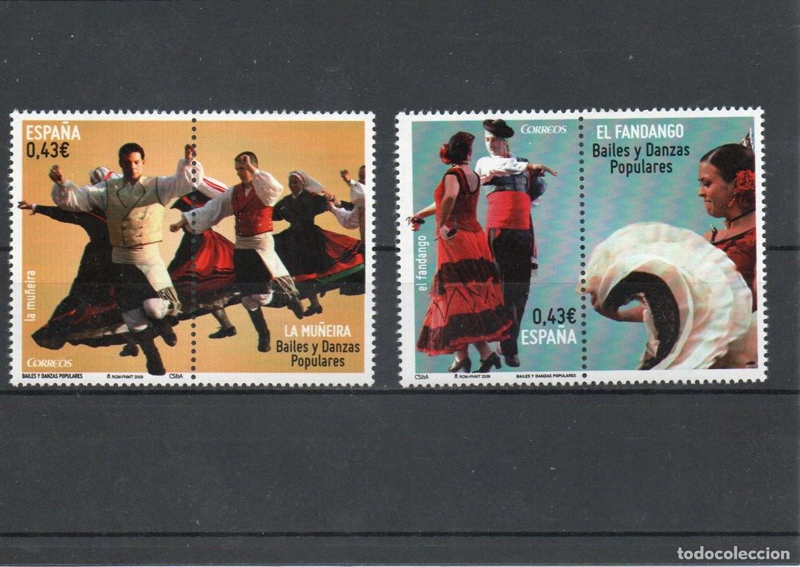 Timbres: ESPA&Ntilde;A. BAILES Y DANZAS POPULARES.