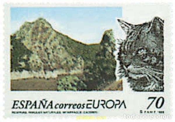 Sellos: 85666 MNH ESPA&Ntilde;A 1999 EUROPA CEPT. RESERVAS Y PARQUES NATURALES