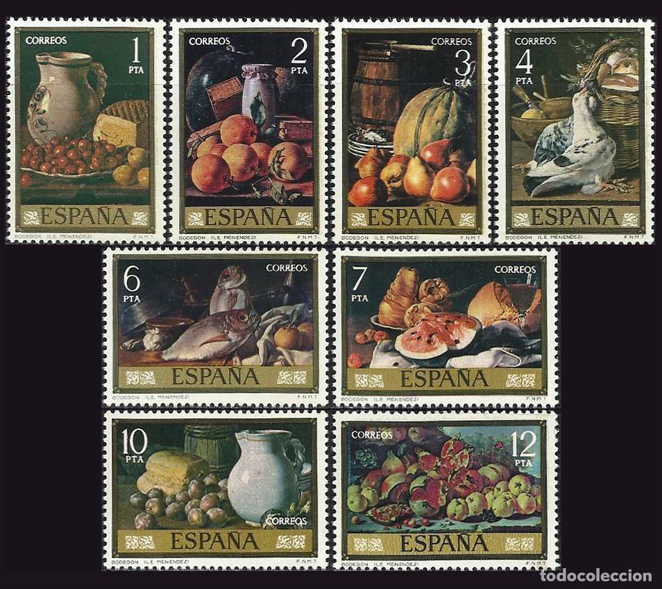 Sellos: 8v Espa&ntilde;a, 1976 | L. E. Men&eacute;ndez | Ed: 2360/7, Yv: 2006/3, Mi: 2253/60, SG: 2420/7 MNH **