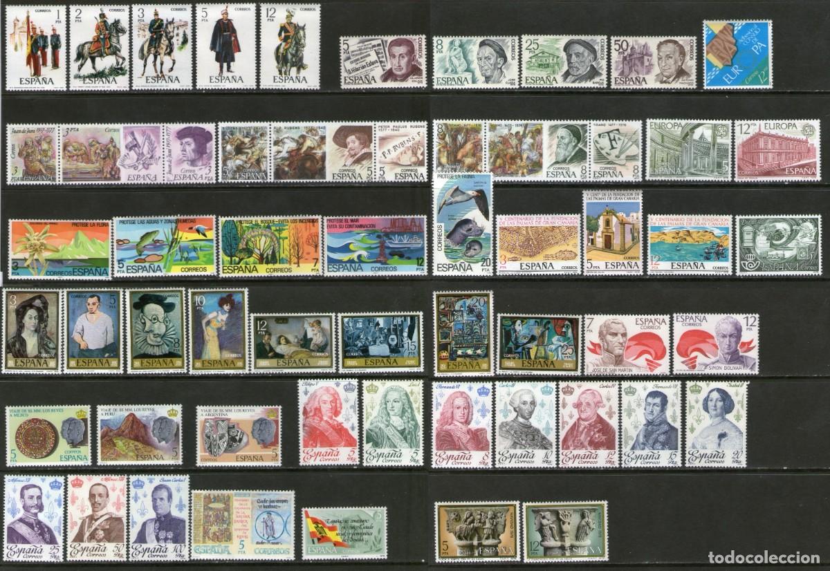Sellos: SELLOS DE ESPA&Ntilde;A - A&Ntilde;O 1.978 NUEVOS.