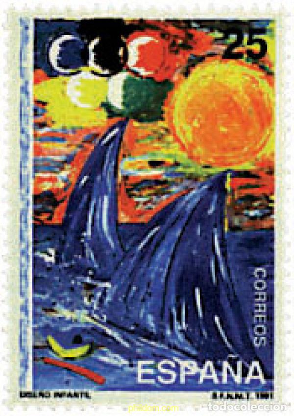 Stamps: 85428 MNH ESPA&Ntilde;A 1991 DISE&Ntilde;O INFANTIL