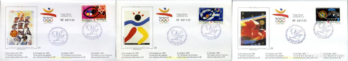 Sellos: 258032 MNH ESPA&Ntilde;A 1991 25 JUEGOS OLIMPICOS VERANO BARCELONA 1992
