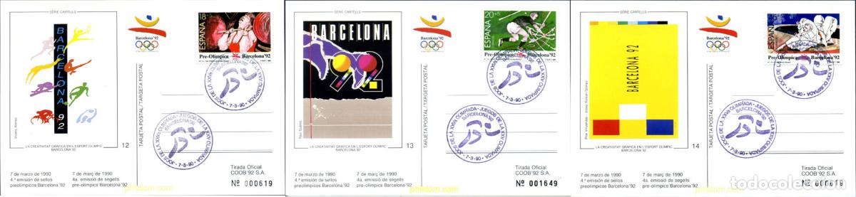 Briefmarken: 258050 MNH ESPA&Ntilde;A 1990 25 JUEGOS OLIMPICOS VERANO BARCELONA 1992