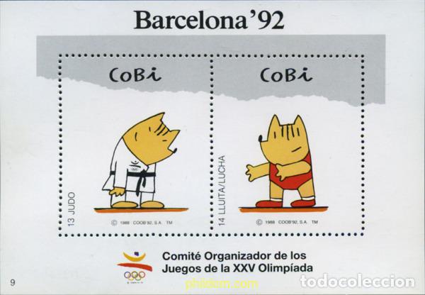 Sellos: 273435 MNH ESPA&Ntilde;A 1988 25 JUEGOS OLIMPICOS VERANO BARCELONA 1992