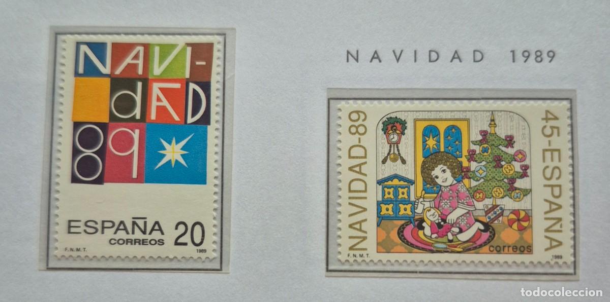 Sellos: A&ntilde;o 1989 - Edifil 3036/3037** - Navidad - Nuevo sin fijasello - Se env&iacute;a el de la imagen