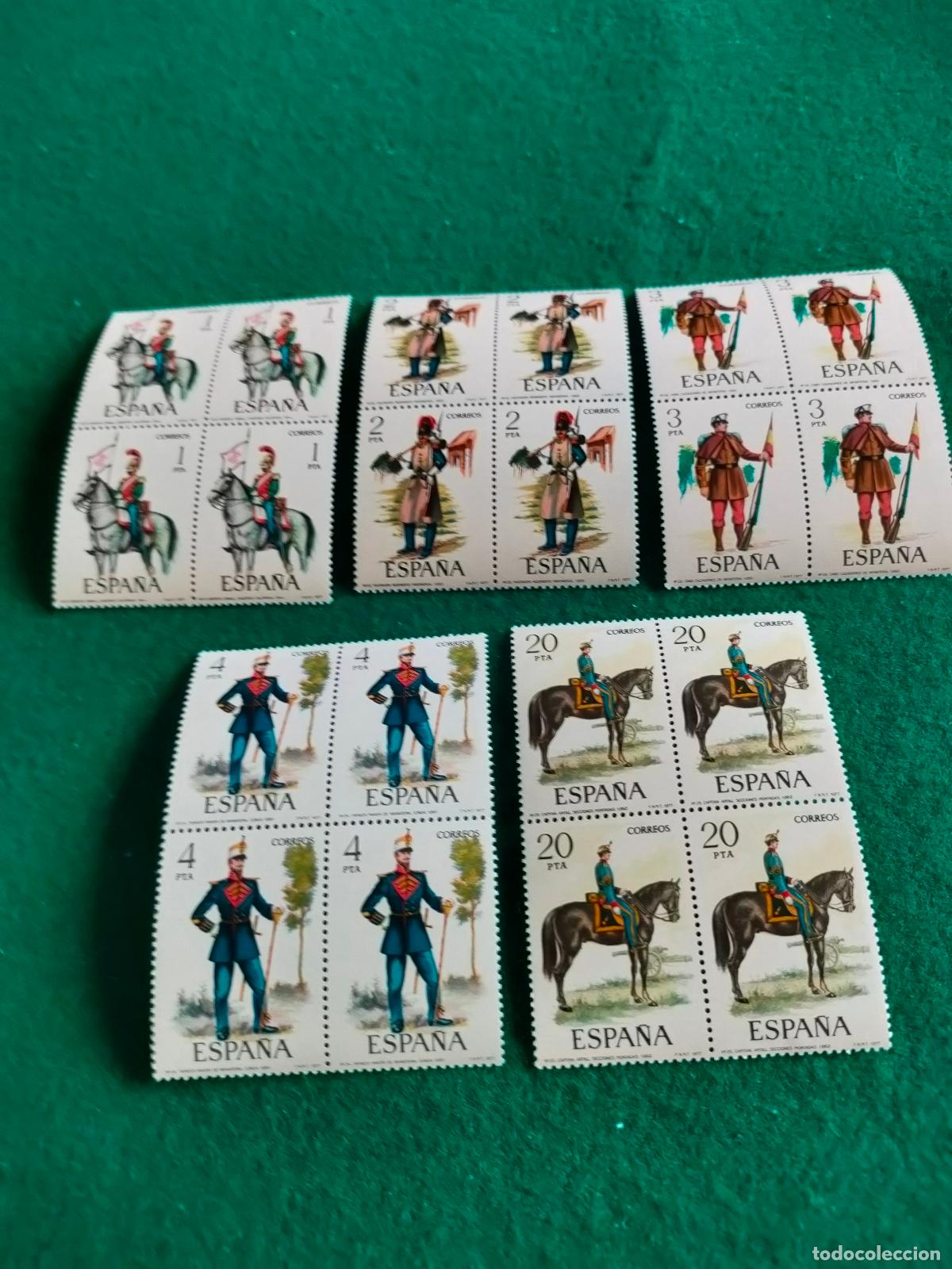 Sellos: EDIFIL 2381-85 NUEVO PERFECTO EN BLOQUE DE 4