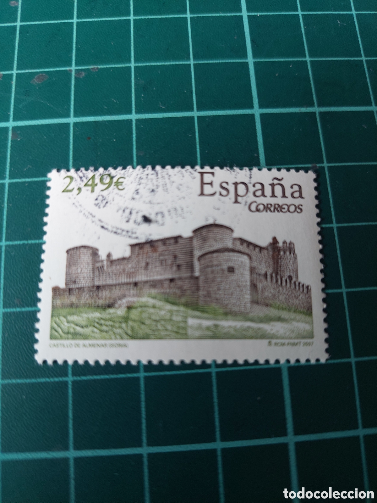 Sellos: 4349 USADOS lujo castillo almenar Soria 2007 ESPA&Ntilde;A