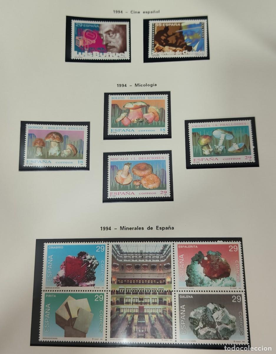 Briefmarken: ESPA&Ntilde;A A&Ntilde;O 1994 COLECCI&Oacute;N COMPLETA DE SELLOS Y HOJAS BLOQUES. VALOR DE CAT&Aacute;LOGO 39,20 &euro;