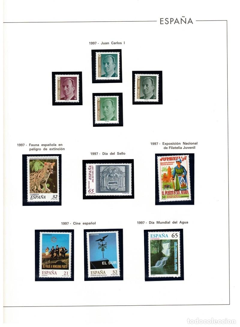 Briefmarken: ESPA&Ntilde;A. A&Ntilde;O 1997 COLECCI&Oacute;N COMPLETA DE SELLOS Y HOJAS BLOQUES. VALOR DE CATALOGO 48,20 &euro;