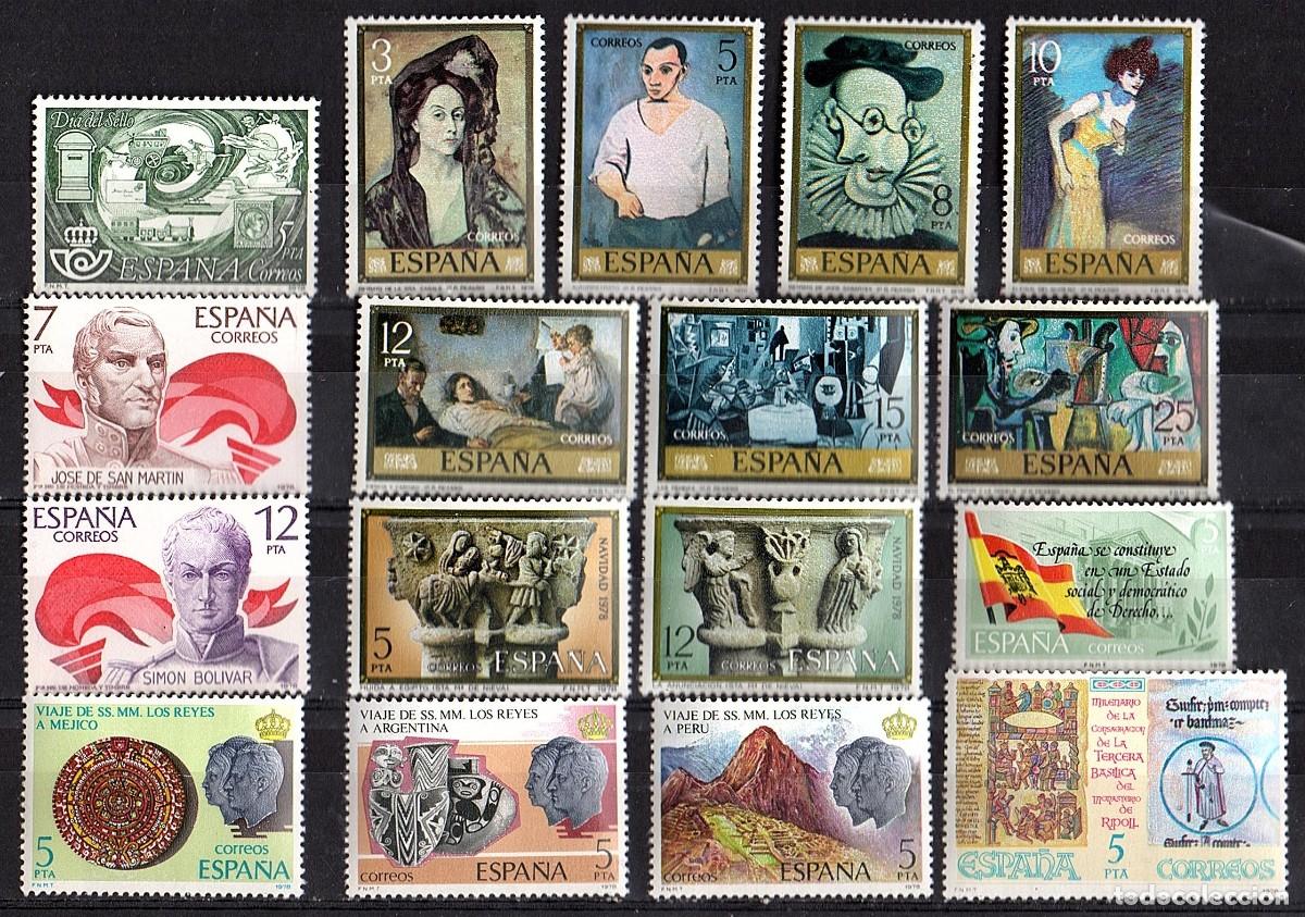 Sellos: VARIAS SERIES COMPLETAS NUEVAS DE ESPA&Ntilde;A A&Ntilde;O 1.978 (2)