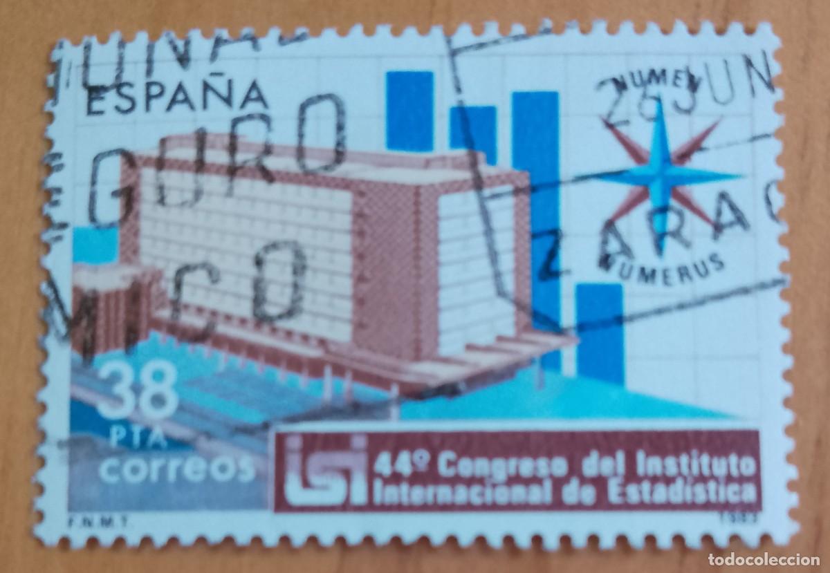 Sellos: ESPA&Ntilde;A - A&Ntilde;O 1983, EDIFIL 2718, SERIE: 44&ordm; CONGRESO DEL INSTITUTO INTERNACIONAL DE ESTADISTICA