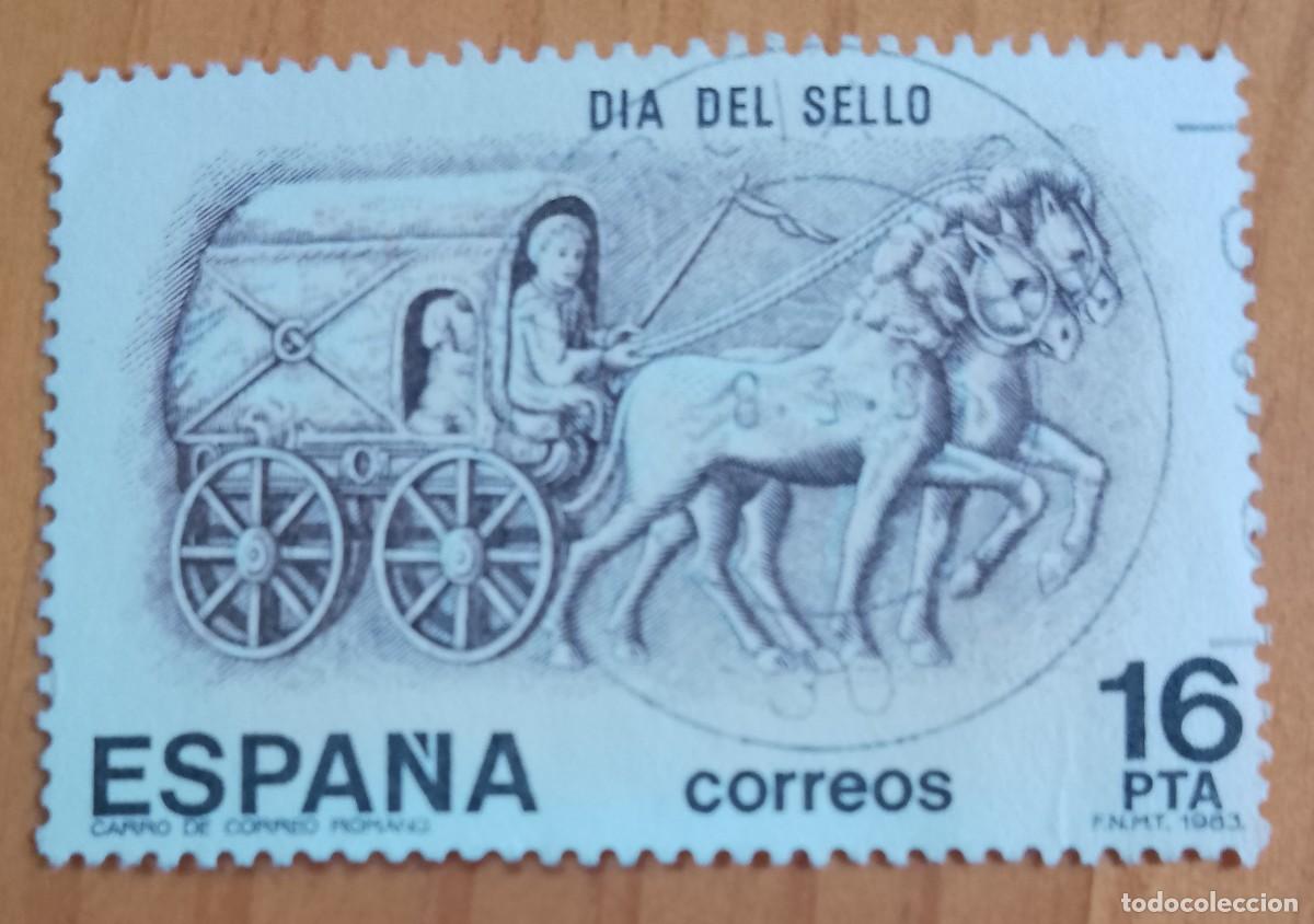 Sellos: ESPA&Ntilde;A - EDIFIL 2719 - DIA DEL SELLO 1983, SIN BANDALETA