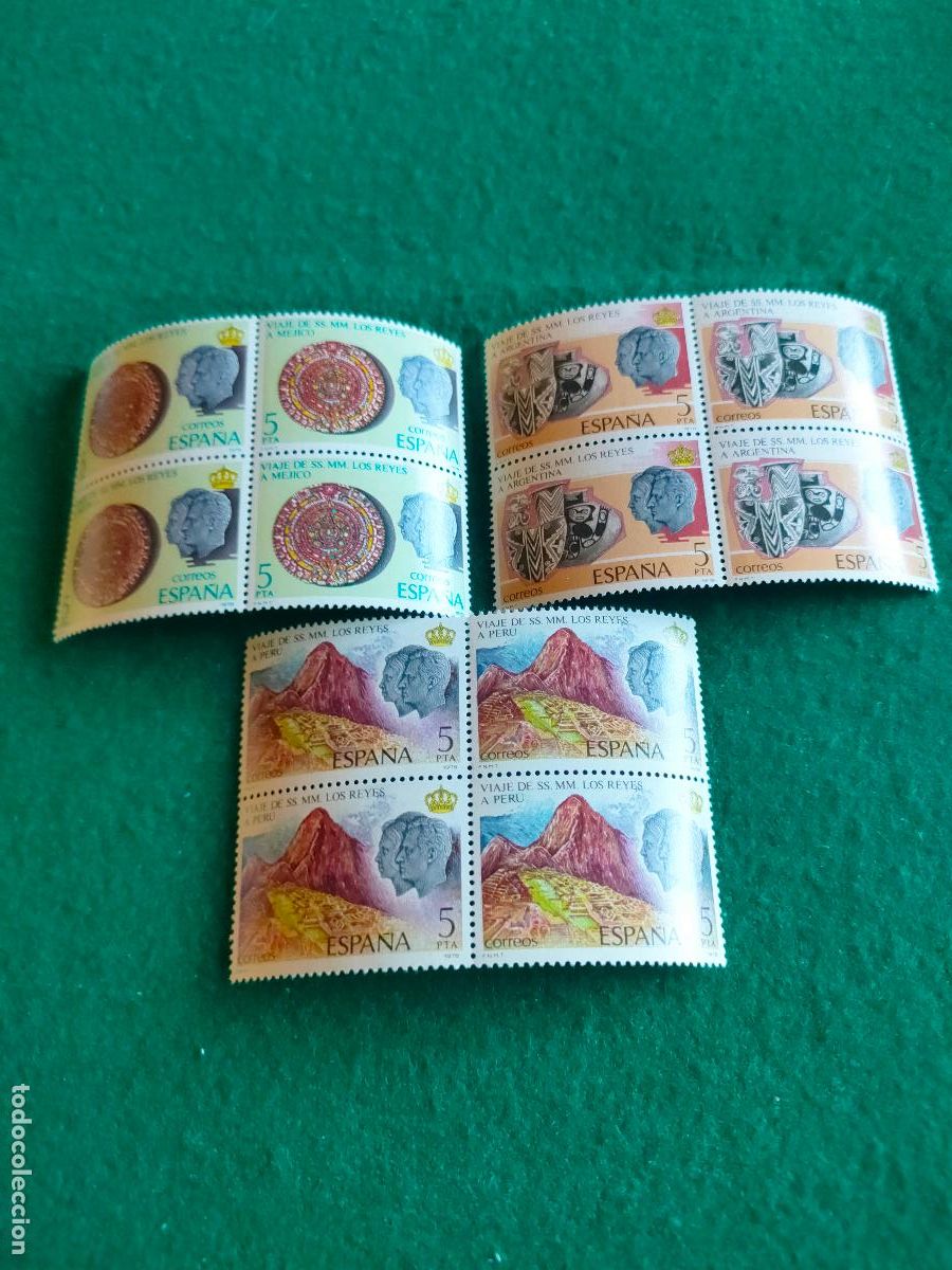 Sellos: EDIFIL 2493-95 NUEVO PERFECTO EN BLOQUE DE 4