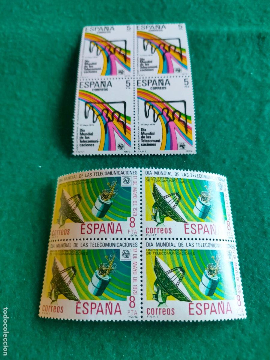 Sellos: EDIFIL 2522-23 NUEVO PERFECTO EN BLOQUE DE 4