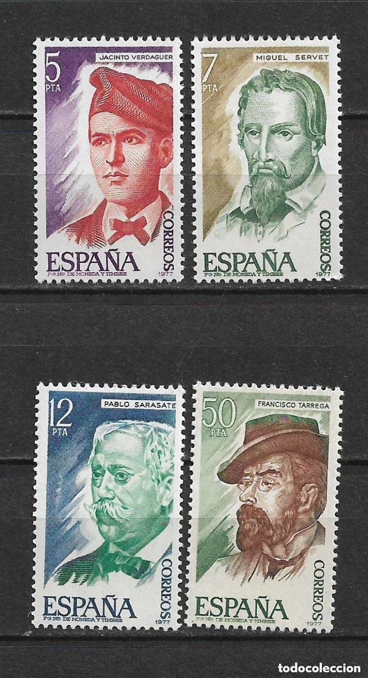 Sellos: ESPA&Ntilde;A 1977 EDIFIL 2398/2401 ** mnh - 7/1