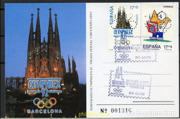 Sellos: 219838 MNH ESPA&Ntilde;A 1992 25 JUEGOS OLIMPICOS VERANO BARCELONA 1992