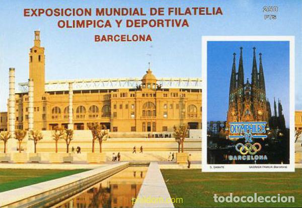 Sellos: 219840 MNH ESPA&Ntilde;A 1992 25 JUEGOS OLIMPICOS VERANO BARCELONA 1992