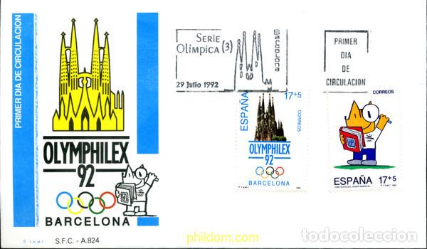 Briefmarken: 261452 MNH ESPA&Ntilde;A 1992 25 JUEGOS OLIMPICOS VERANO BARCELONA 1992