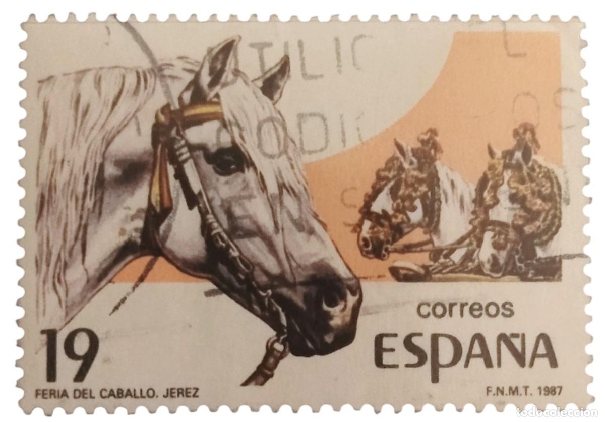 Sellos: ESPA&Ntilde;A 1987 Fiestas Populares Espa&ntilde;olas. USADO.