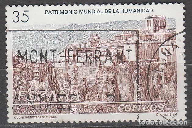 Briefmarken: Edifil n&ordm; 3558, casco antiguo de Cuenca, usado