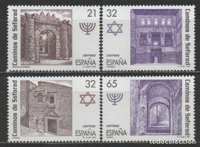 Briefmarken: EDIFIL 3520/3 LOS CAMINOS DE SEFARAD, NUEVO *** SERIE COMPLETA