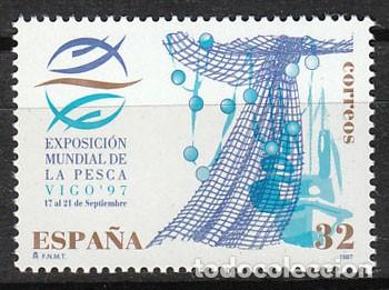 Timbres: Edifil 3504, Exposicion mundial de la pesca en Vigo, nuevo ***