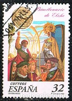 Sellos: Edifil 3499, Bimilenario de Elche, usado
