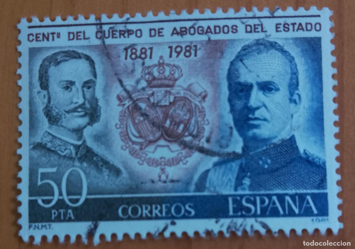 Sellos: ESPA&Ntilde;A - A&Ntilde;O 1991 - EDIFIL 2624 - CENTENARIO DEL CUERPO DE ABOGADOS DEL ESTADO 1881.1981