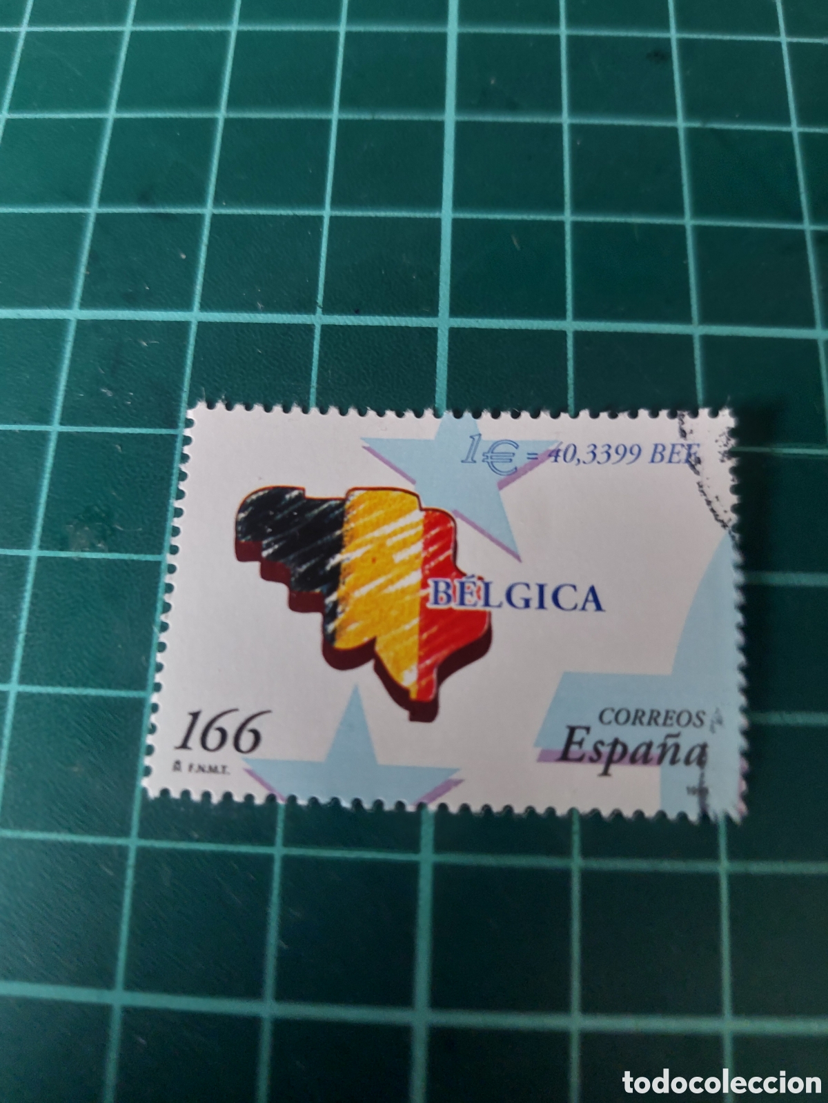 Sellos: 1999 B&Eacute;LGICA PAISES EURO USADA LUJO O NUEVA SOLICITA FALTAS ESPA&Ntilde;A EDIFIL 3635 USADA LUJO O NUEVA