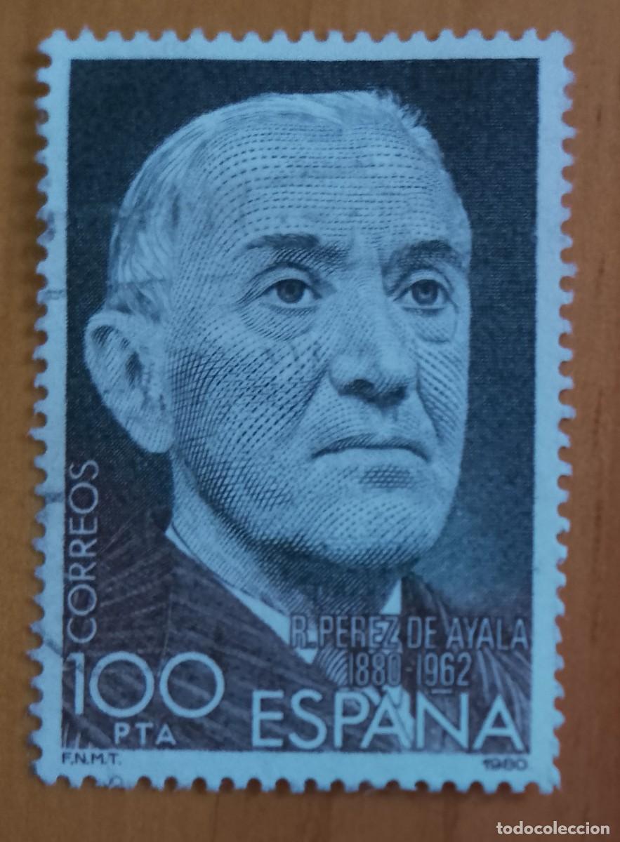 Sellos: ESPA&Ntilde;A - A&Ntilde;O 1980 - EDIFIL 2578 - R. PEREZ DE AYALA