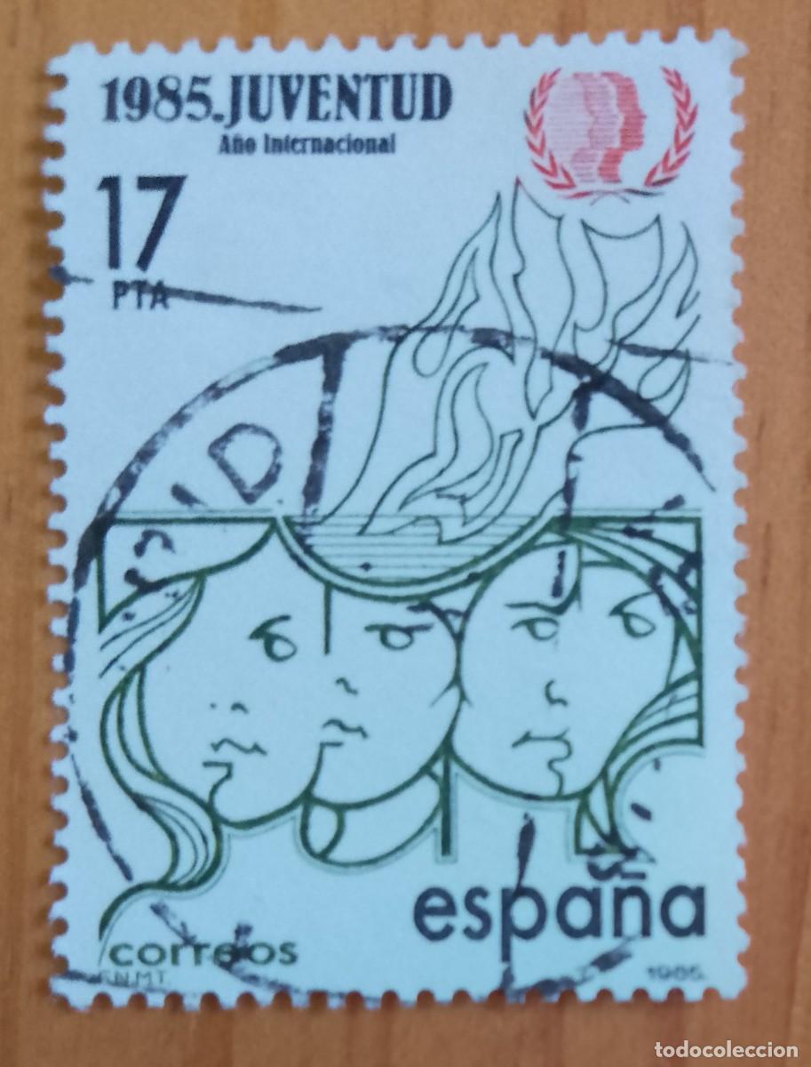 Sellos: ESPA&Ntilde;A - A&Ntilde;O 1985 - EDIFIL 2787 - A&Ntilde;O INTERNACIONAL DE LA JUVENTUD