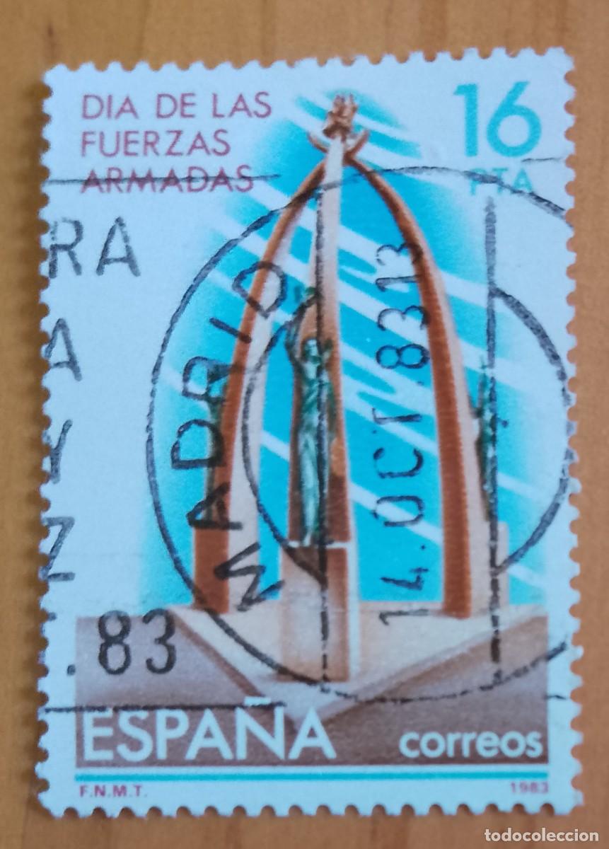 Sellos: ESPA&Ntilde;A - A&Ntilde;O 1983 - EDIFIL 2710 - DIA DE LAS FUERZAS ARMADAS