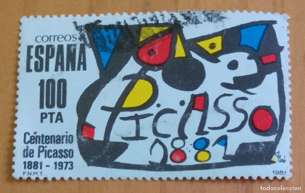 Sellos: ESPA&Ntilde;A - A&Ntilde;O 1981 - EDIFIL 2609 - CENTENARIO DE PICASSO